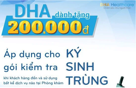 Chương trình ưu đãi xét nghiệm ký sinh trùng