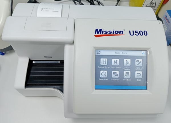 Máy phân tích nước tiểu Mission U500